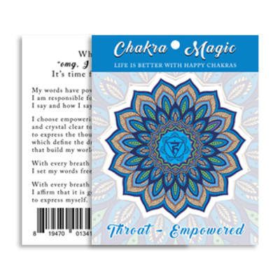 Chakra Magic Empowered Sticker - 6 Pack